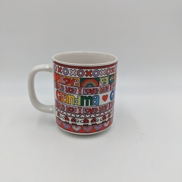 Vintage Love N' Stuff Grandma Grandmother Coffee Mug Mother's Day 1983 - Picture 2 of 5